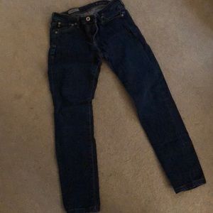 Super skinny Ag Adriano Goldschmied jeans.